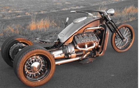 Curbside Oddity V8 Powered Trike Three Wheelin With Plenty Of Power