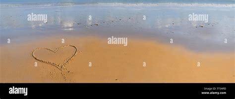 Drawing On The Sand Hi Res Stock Photography And Images Alamy