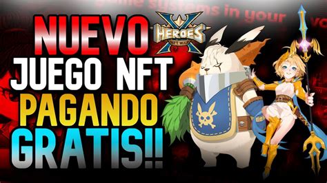 💥 Nuevo Juego Nft Pagando Gratis 💥 Mejores Juegos Nft Para Ganar Dinero