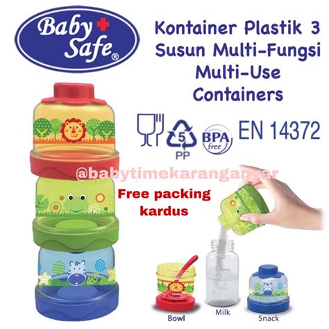 Jual BABY SAFE Milk Powder Container Tempat Susu Bubuk Formula