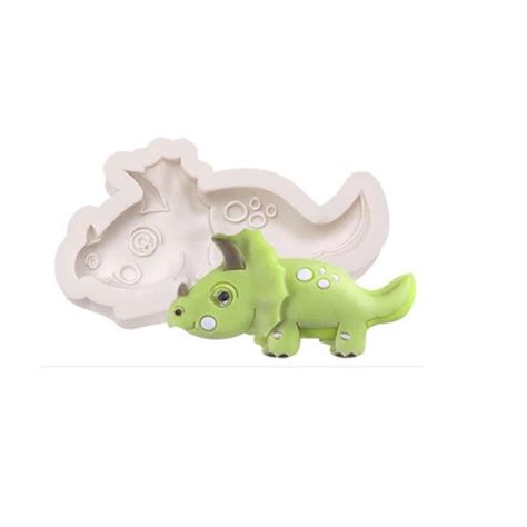 Molde De Silicone Dinossauro Desenho Cute Elo7