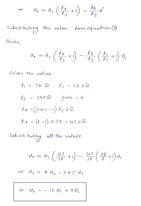 Solved Required Information The Circuit Shows A Two Op