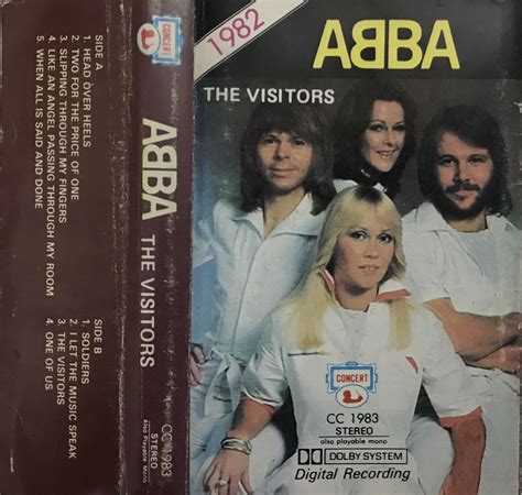 Abba The Visitors Cassette Rolangs Records Store