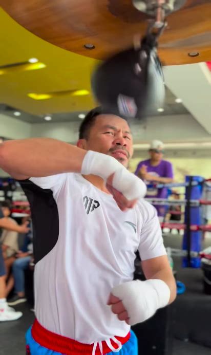 Manny Pacquiao Shows Off Stunning Speed As Boxing Icon Comes Out