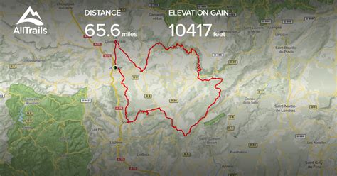 GRP Tour du Larzac Méridional le tour intégral est un sentier en