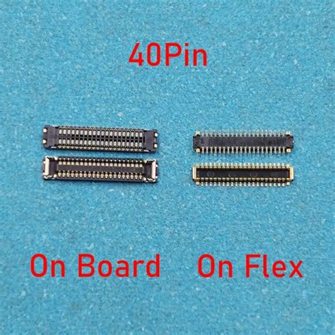 Pcs Pin Lcd Display Fpc Connector For Redmi Note Note Note