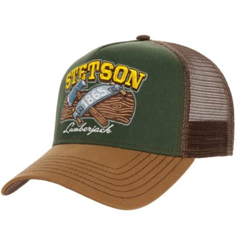 Stetson Hats Trucker Cap Green 7761131 75