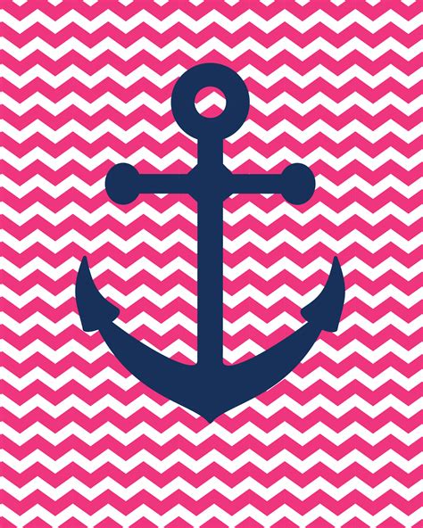 Anchors Pink Clip Art Library