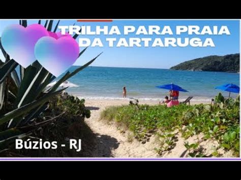 Trilha para a Praia da Tartaruga em Armação de Búzios RJ YouTube