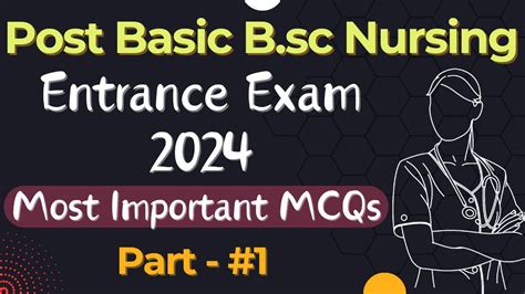 Post Basic B Sc Nursing Entrance Exam Most Important Mcqs