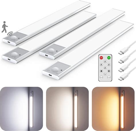 Led Under Cabinet Lighting Wireless W Remote Motion Sensor