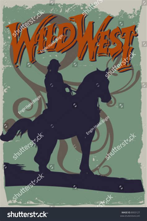 Vector Western Poster Design Shutterstock