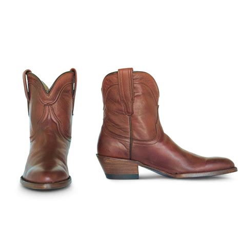 Tecovas The Penny Womens Bourbon Calf Boots Huckberry