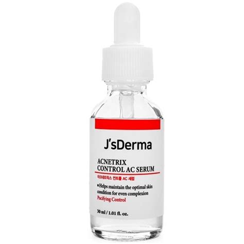 Сыворотка для проблемной кожи JsDerma Acnetrix Control AC Serum 30 мл ...