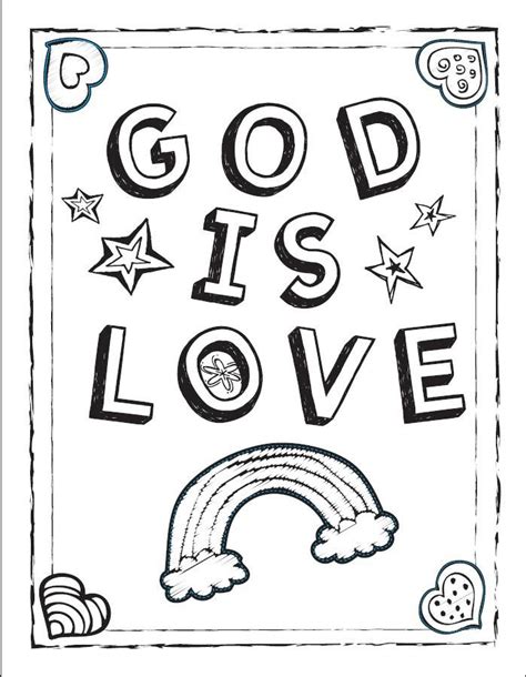 Free God Loves Me Coloring Pages, Download Free God Loves Me Coloring ...