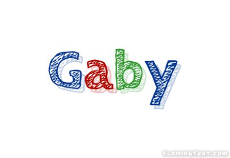 Gaby Logo | Free Name Design Tool from Flaming Text