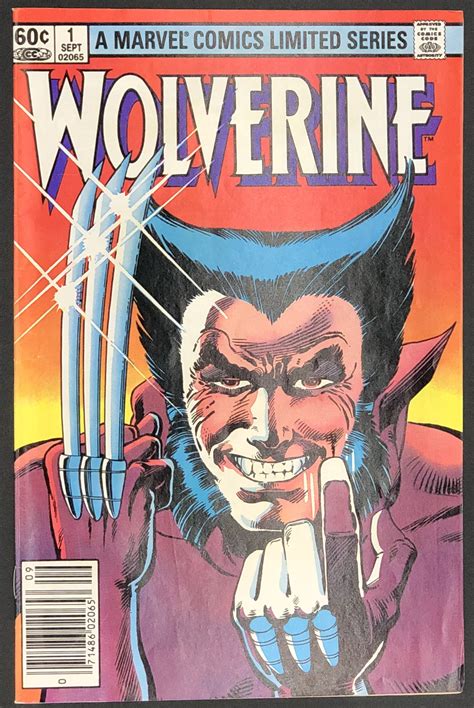 Wolverine 1 Newsstand Edition 1982 Vf Comic Books Bronze Age