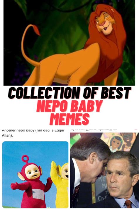 Collection of Best NEPO BABY MEMES - Guide For Geek Moms