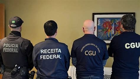 CGU PF e Receita realizam operação contra crimes de corrupção e