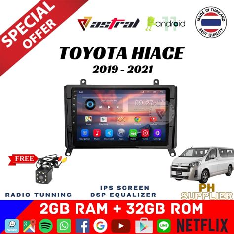 Astral Gb Gb Hiace Android Head Unit Shopee Philippines