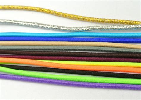 Coloured 3mm Elastic Cord String Elastic Beading Thread High Tenacity