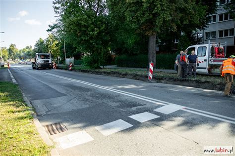 Remont na ulicy Skłodowskiej Curie Lubin Portal Miasta