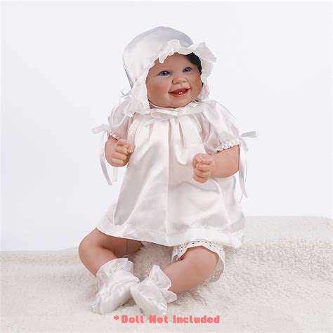 Reborn Baby Doll Clothes Outfit for 17'' Reborns Newborn Matching Clothing