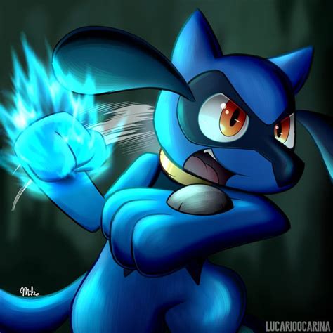 Lucario And Riolu Temple Photo Pokemon Fan Art Pokemon Teams