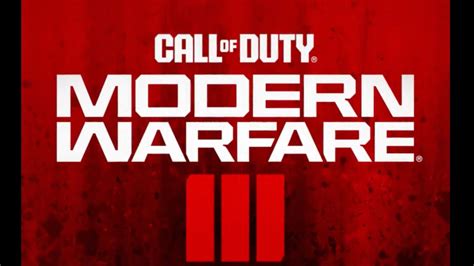 La Date De Sortie De Call Of Duty Modern Warfare III S Annonce Dans Un