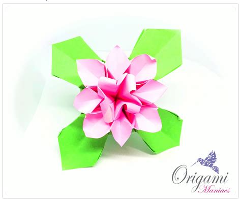 Origami Maniacs Beautiful Origami Flower