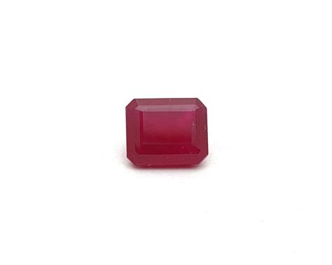 Ct Natural Ruby Octagon Cut Loose Gemstone Mm Ebay