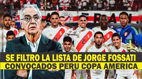 LOS CONVOCADOS DE JORGE FOSSATI SE FILTRÓ LA LISTA MELGAR SERÁ EL