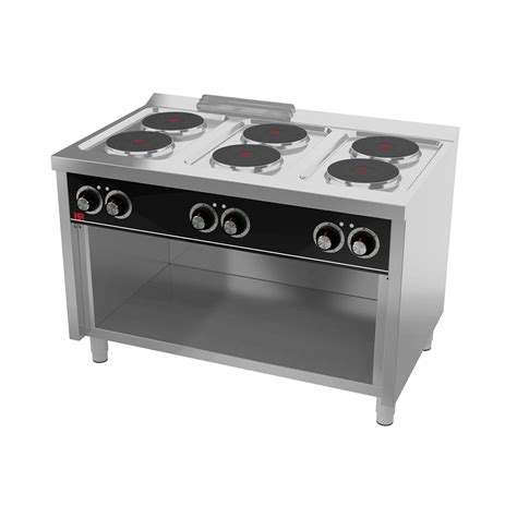 Cocina El Ctrica Placas Con Soporte Hr Fainca Serie Osteleria