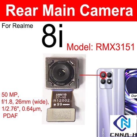 Front Back Camera For Realme I Rear Primary Front Selfie Camera Module