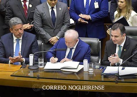 Lula Inaugura Terceiro Volume Do Termo De Posse Correio Nogueirense