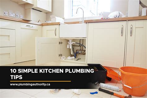 10 Simple Kitchen Plumbing Tips - Plumbing Authority Inc.