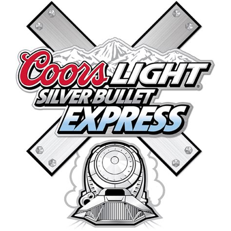 Coors Light Silver Bullet Express Sticker Pro Sport Stickers