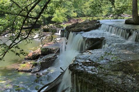 Blue Hole Falls Old Stone Fort State Archaeological Park Southeast