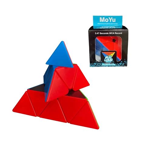 Cubo Magico Pyraminx Pirâmide Triângulo Profissional 3x3x3 Shopee Brasil