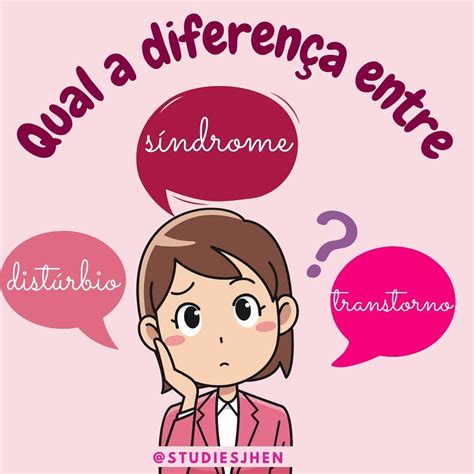 Qual A Diferen A Entre S Ndrome Dist Rbio E Transtorno