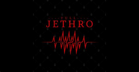 Jethro Graph Jethro Tull Sticker Teepublic