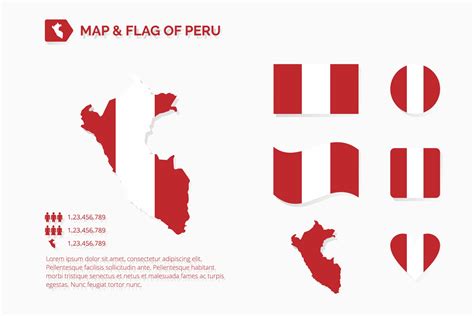 Map and flag of Peru 2082644 Vector Art at Vecteezy