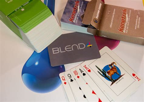 Custom Playing Cards - Blend4 | Design. Print. Package. Fulfill.