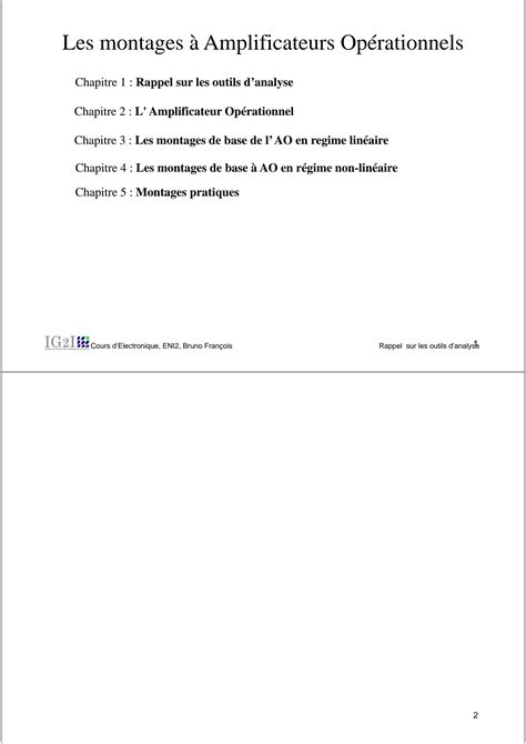 Solution Montages Amplificateurs Op Rationnels Studypool