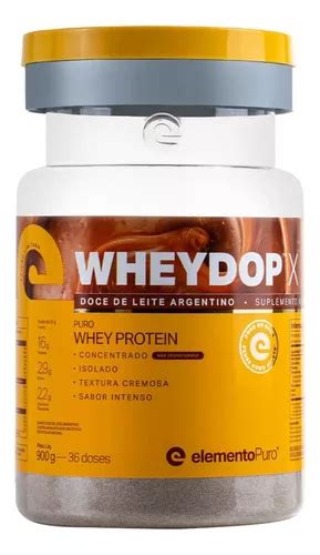 Whey Protein Isolado E Concentrado Wheydop X Elemento Puro Frete grátis