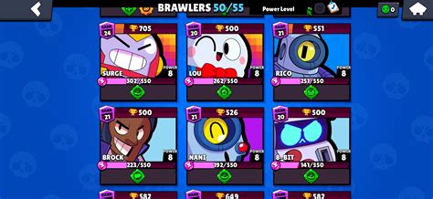 Brawl Stars Account With Full Access Enough Gems For This Season Brawl Pass