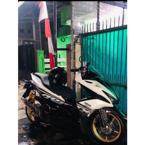 Jual STRIPING STICKER AEROX NVX 155 MALAYSIA TRANSPARAN SIMPLE KOMBIN