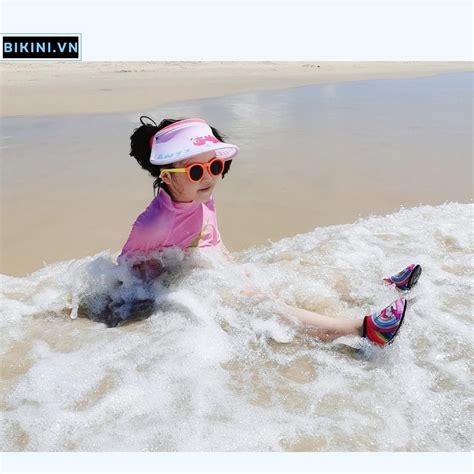Mua Mũ rộng vành thời trang mũ nón nửa đầu cho bé chống nắng chống tia UV loại CAO CẤP BIKINI