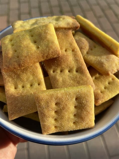 Cracker Alla Curcuma Con Esubero Di Li Co Li AcasaconGiulia