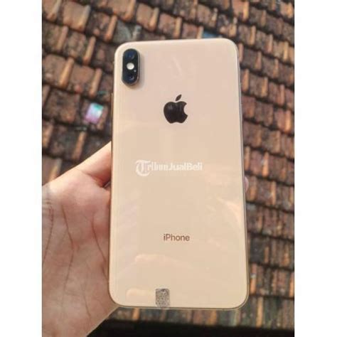 Hp Apple Iphone Xs Max Bekas Gb Warna Gold All Operator Normal Mulus